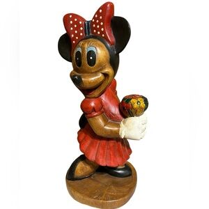 Disney Minnie Mouse Red and Black Sculpture‎